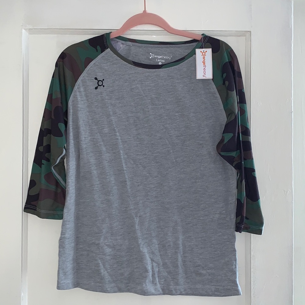 Orangetheory OTF 3/4 sleeve shirt NWT size M
